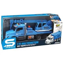 Строительный кран Cars S 1:14 голубой (CJ-4436958)