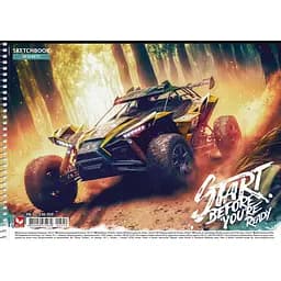 Альбом для малювання Школярик Monster Truck,, 30 аркушів (PB-SC-030-559)