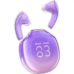 Навушники TWS Acefast T9 grape purple - мініатюра 2