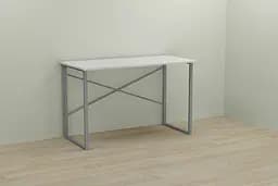 Комп'ютерний стіл Ferrum-decor Дейв 75x100x60 сірий ДСП Білий 16мм (FRD-102358) - мініатюра 3