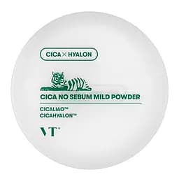 Пудра для лица матирующая Cica No-Sebum Mild Powder VT Cosmetics 5 г