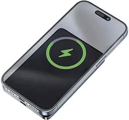 УМБ Acefast Magnetic Wireless 5000mAh 18W PD,QC 3.0, QI 7.5 Вт, ультра тонкий, M8 Black - мініатюра 3