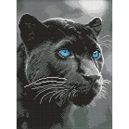 Алмазна мозаїка Погляд пантери AMO8347, 30х40 см