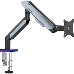 Настільне кріплення для монітора Anda Seat Stealth Pro II RGB 17''-42'' Titanium (AD-W-A9X-1S-BT) [123489]