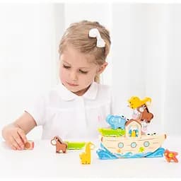 Іграшка-балансир New Classic Toys Ноїв ковчег (10548) - мініатюра 3