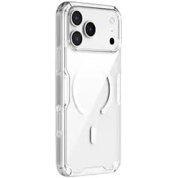 TPU чохол Nillkin Nature Pro Magnetic для Apple iPhone 17 Pro Max (6.9) Безбарвний (прозорий)