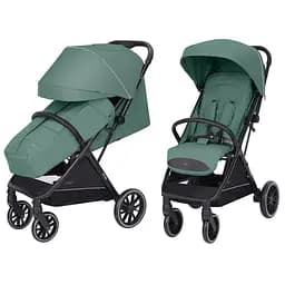 Прогулянкова коляска Carrello Nero CRL-5514  Pear Green легка компактна з поворотними колесами
