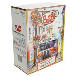 Вино Bus.9 Vinho Regional Lisboa Syran-Aragonez, красное, сухое, 3 л