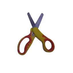 Ножиці, 13.5 см, силіконові вставки, закруглені, 2 шт. (В асортименті)