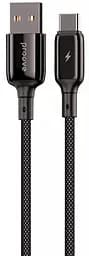 Кабель Proove Dense Metal USB to Type-C 3A (2m) black (CCDM20001221)
