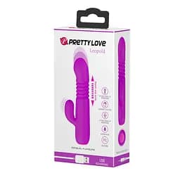 Вибратор с поступательными движениями Pretty Love Leopold PRETTY LOVE BI-014593 98761