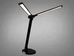 Світильник настільний LED Diasha 5508BK, 14W, чорний, регульована висота, димер, таймер, нічник - мініатюра 2