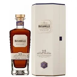 Віскі Bushmills Single Malt 25 років витримки 0.7 л 46% у подарунковій упаковці (5055966820150)