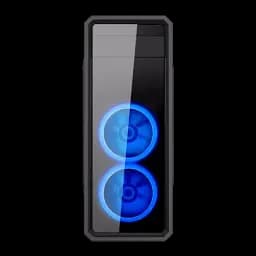 Корпус GameMax G561 Black, без БЖ, Midi Tower, ATX / Micro ATX / Mini ITX, 1хUSB 3.0, 2хUSB 2.0, 3x120 мм LED, 424x200x452 мм - мініатюра 1