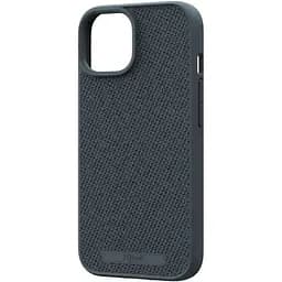 Чохол-накладка Njord Fabric MagSafe Case Dark Grey для iPhone 15 (NA51FA09) - мініатюра 2