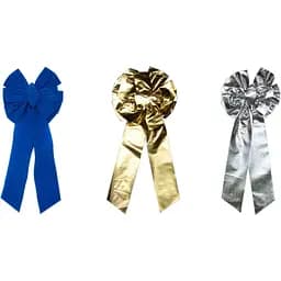 Ялинкова прикраса бантик 30x10 см 1 шт. в асортименті (471058-1)