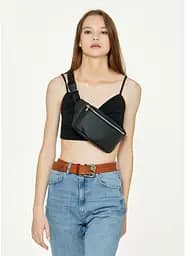 Поясная сумка бананка Sambag Tirso MSS черный 31 х 12 х 5 см (80113001)