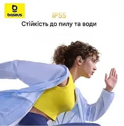 Навушники бездротові Baseus Bass BD1 Стерео Bluetooth-гарнітура чорна (A00084601123-Z1) - мініатюра 8