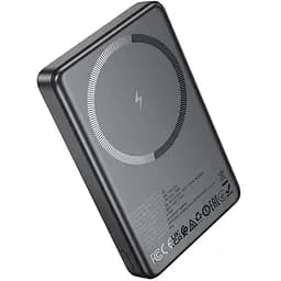 Портативний ЗП Power Bank Hoco Q34 Clever PD20W з БЗП 10000 mAh Metal gray - мініатюра 3