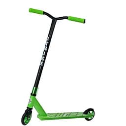 Самокат трюковый iTrike 34х10х85 см Черно-зеленый 000223014