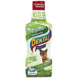SynergyLabs Dental Fresh Cat свіжість зубів рідина від зубного нальоту та запаху з рота котів 237 мл