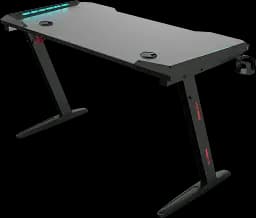 Геймерський комп'ютерний стіл GT Racer T-1226 (120x60x73) Black - мініатюра 4