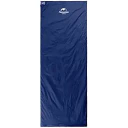 Спальник сверхлегкий Naturehike LW180 NH21MSD04 левый 15°C размер XL темно-голубой