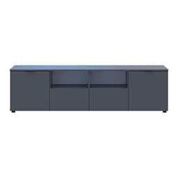 Комод Doros Рон 4 Графіт 2 фасади 2 шухляди 180х38х50 (44900234) - мініатюра 8