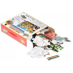Пазл-розмальовка Same Toy Жуки на задньому дворі (2032Ut) - мініатюра 5