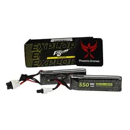 Акумулятор Flywoo Explorer 550 mAh HV 2s 80C з роз'ємом XT30 (2шт.) - мініатюра 4