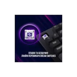 Клавіатура Lorgar Azar 514 RGB USB UA Black (LRG-GK514B-UA) - мініатюра 6