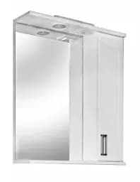 Дзеркало у ванну кімнату ПіК Декор Дз1п-60л ліве з шафкою 60 см 30412