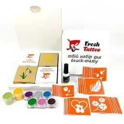 Подарунковий набір для біо-тату Весна - макс Fresh Tattoo gift-set-spring-max