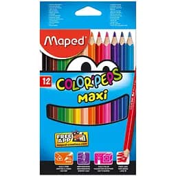 Олівці кольорові Maped Color peps Jumbo 12 шт. (MP.834010)