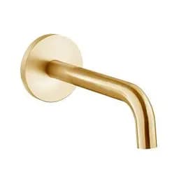 Излив для ванны Paffoni 17,5 см honey gold brushed ZBOC139HGSP, Золотой