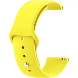 Силіконовий ремінець BeCover для Samsung Galaxy Watch 46 mm/Watch 3 45 mm/Gear S3 Classic/Gear S3 Frontier Yellow (706321)