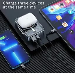 Портативний міні-зарядний магнітний Powerbank Magnetic для iPhone 12 12 14 - мініатюра 3