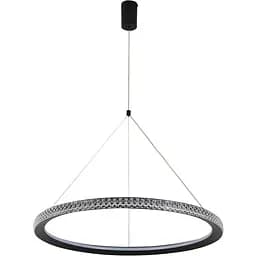 Светодиодная люстра Horoz Electric Raimond-55 55W черная