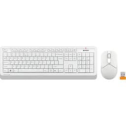 Комплект клавіатура + миша A4Tech Fstyler FG1012 White [114628]