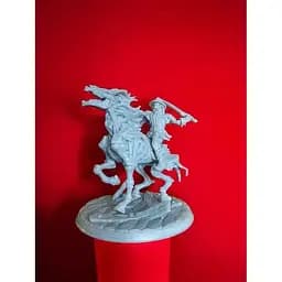 Фигурка Скелет Всадник размер 65 мм высококачественная печать фигурка для декора игровой комнаты