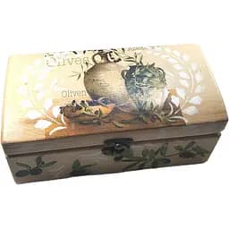 Скринька Оливки масив дерева 21х10.5х9 см