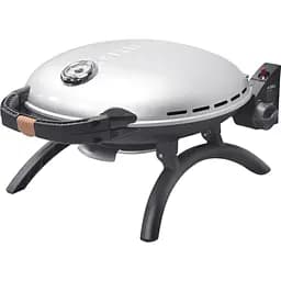 Портативний газовий гриль O-Grill 600T переносний, срібло + шланг у подарунок!