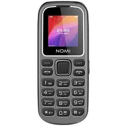 Мобильный телефон Nomi i1441 Grey, Dual Sim (Mini-SIM), 1.44" (128x128) TN, MicroSD (до 16 ГБ), BT, MP3, 600mAh