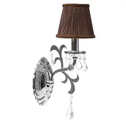 Бра Brille BCL-300W/1 настенное накладное в спальню хрустальное с абажуром классическое