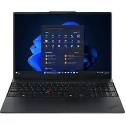 Ноутбук LENOVO ThinkPad E16 Gen 3, Intel Core 7 240H до 5.2 ГГц, 16" WUXGA, 16 ГБ, SSD 512 ГБ, Intel Graphics, Windows 11 Pro