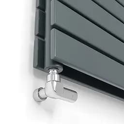 Радіатор дизайнерський Ideale Vittoria H 12 8/544/1200 антрацит, Антрацит - мініатюра 2
