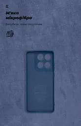 Чехол ArmorStandart ICON для Motorola Edge 60 Fusion 5G Camera cover Dark Blue (ARM85593) - мініатюра 4