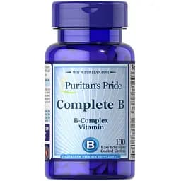 Комплекс витаминов группы B Puritans Pride Complete B (B-Complex Vitamin) 100 капсул