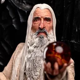 Статуетка Lord of The Rings Saruman the White on Throne Statue 1/6 scale (Володар перснів) 110 см - мініатюра 9