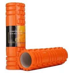 Массажный ролик Cornix EVA 45 x 14 см (валик, роллер) XR-0041 Orange